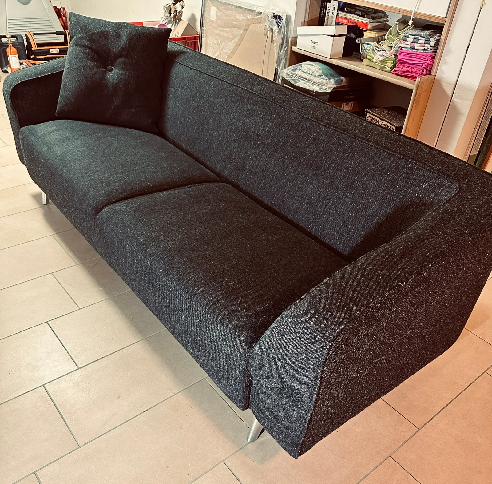 Bert Plantagie 3-zits bank – in topstaat, Ophalen, 75 tot 100 cm, Stof, 200 tot 250 cm