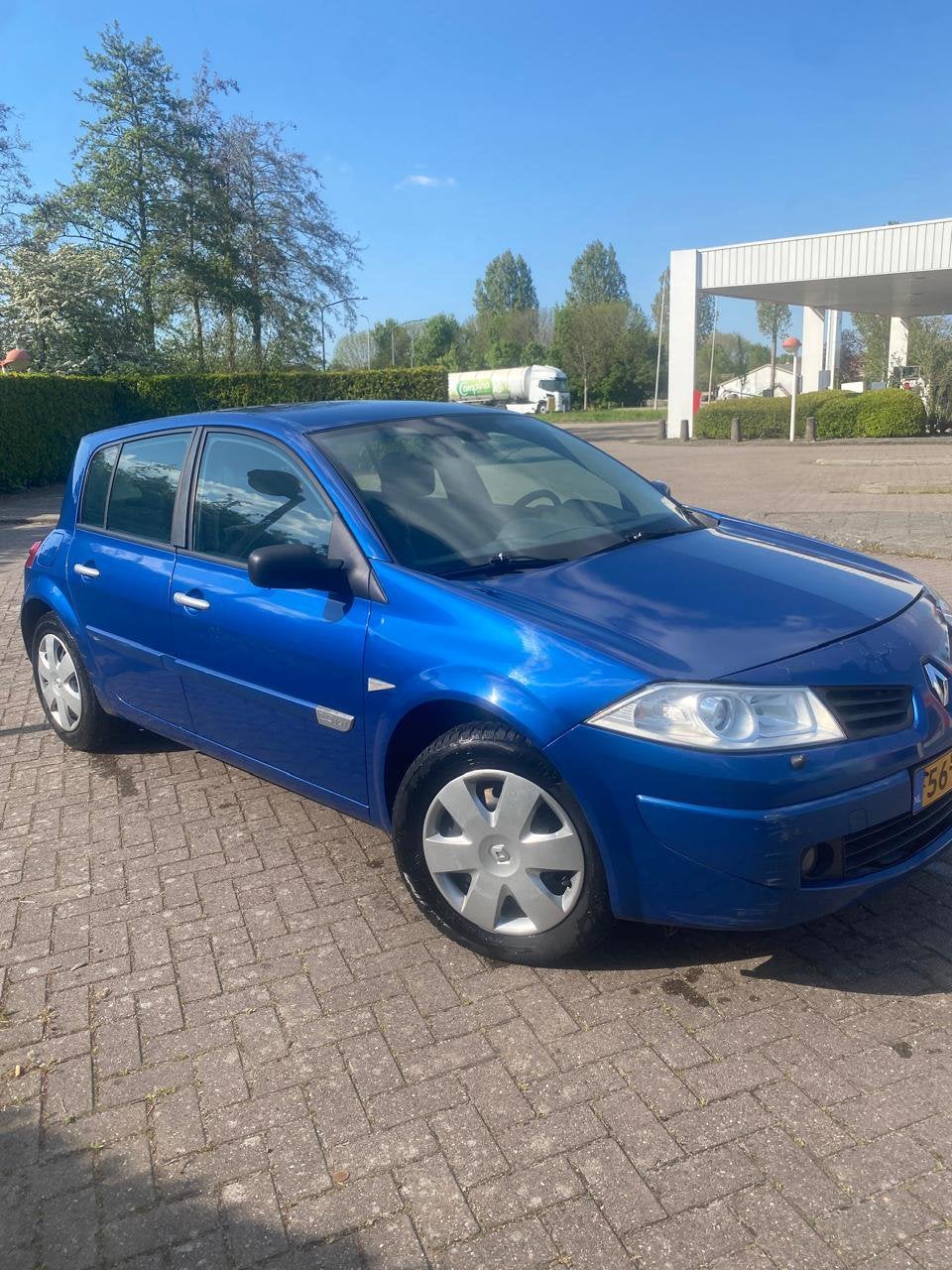 Renault Mégane 2.0 16V AUT S2005 2006 Blauw, Auto's, Renault, 1998 cc, 4 cilinders, Blauw, Origineel Nederlands