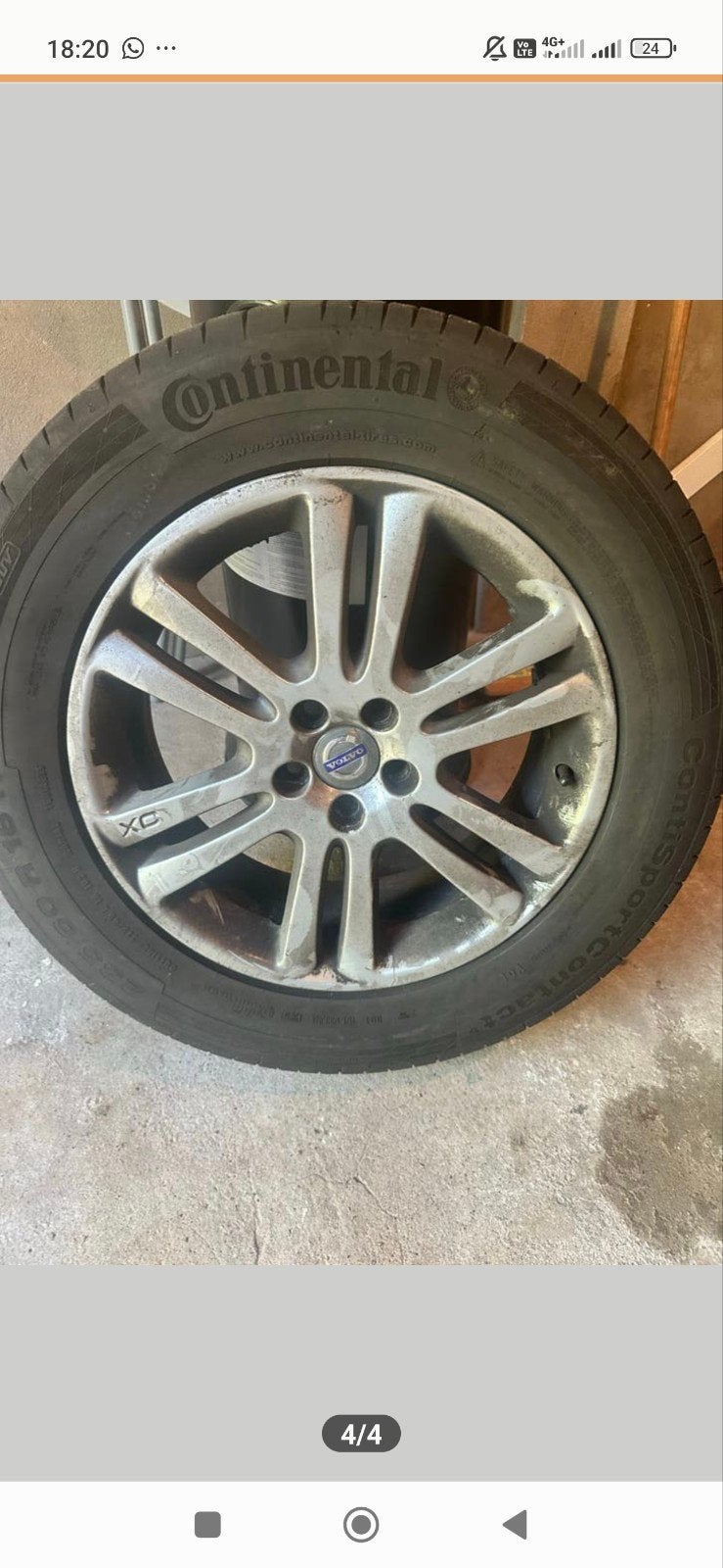 Originele Volvo XC90 18" velgen, Auto diversen, Wieldoppen, Ophalen of Verzenden
