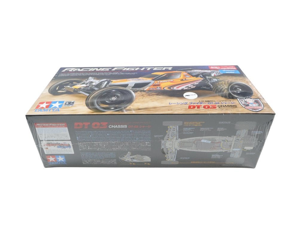 Tamiya Racing Fighter (DT-03) 1/10 RC 58628, Elektro, Auto offroad, Nieuw, Ophalen of Verzenden