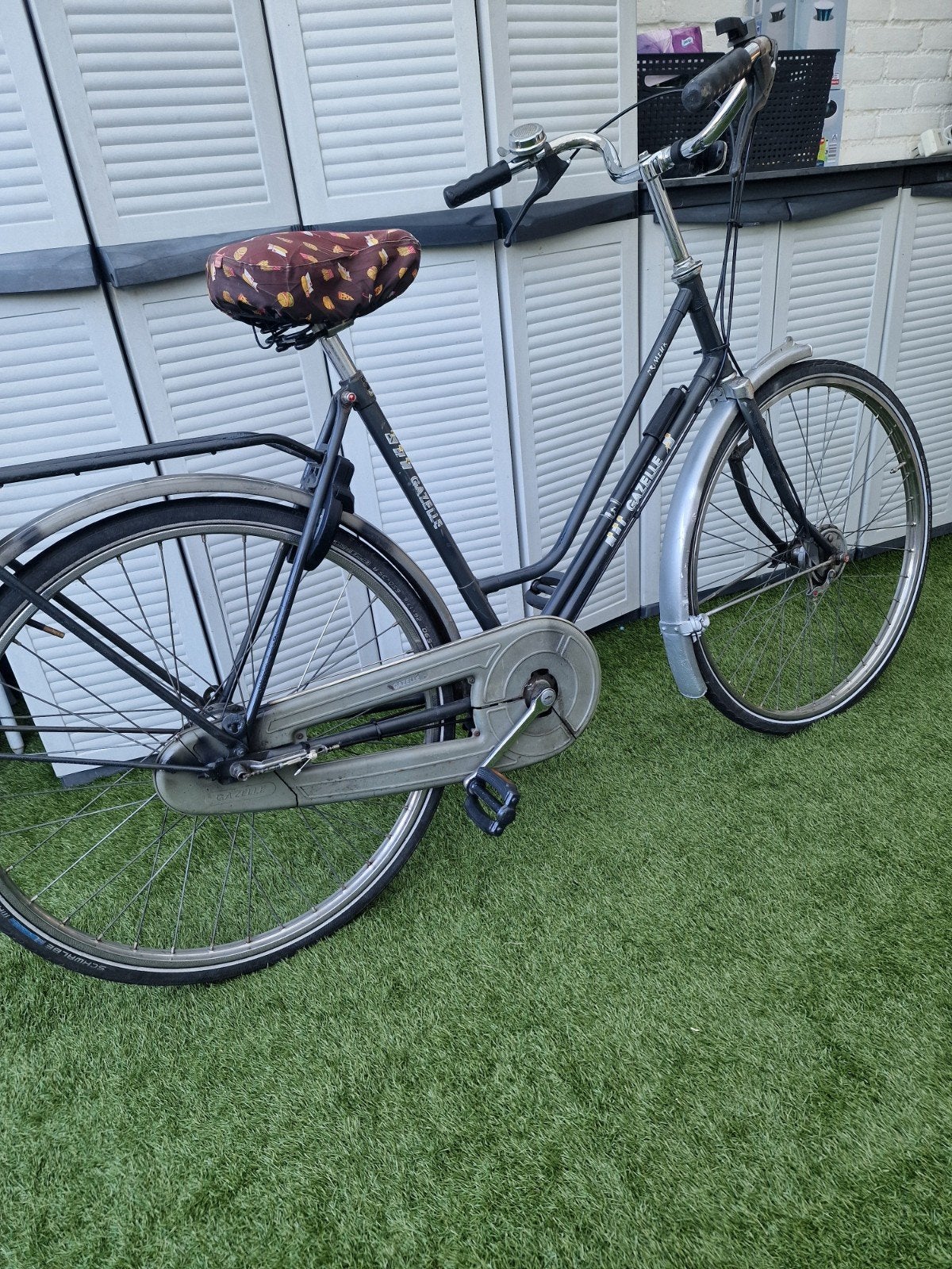 Gazelle Damesfiets 26 inch  gratis zadelhoes little lady's, Gebruikt, Versnellingen, Ophalen of Verzenden, Minder dan 47 cm