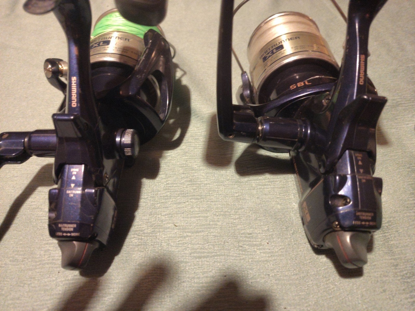 shimanu Big Blue baitrunner xl, Ophalen of Verzenden, Molen