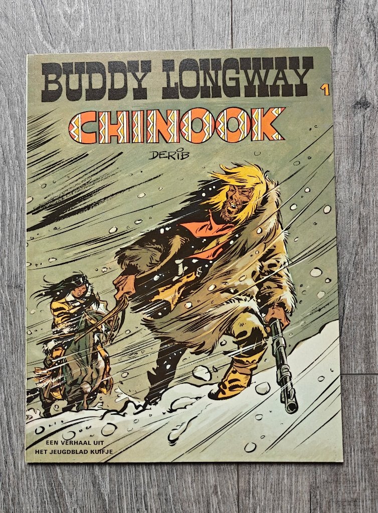 Buddy Longway - Chinook, Boeken, Eén stripboek, Ophalen of Verzenden, Gelezen, Derib