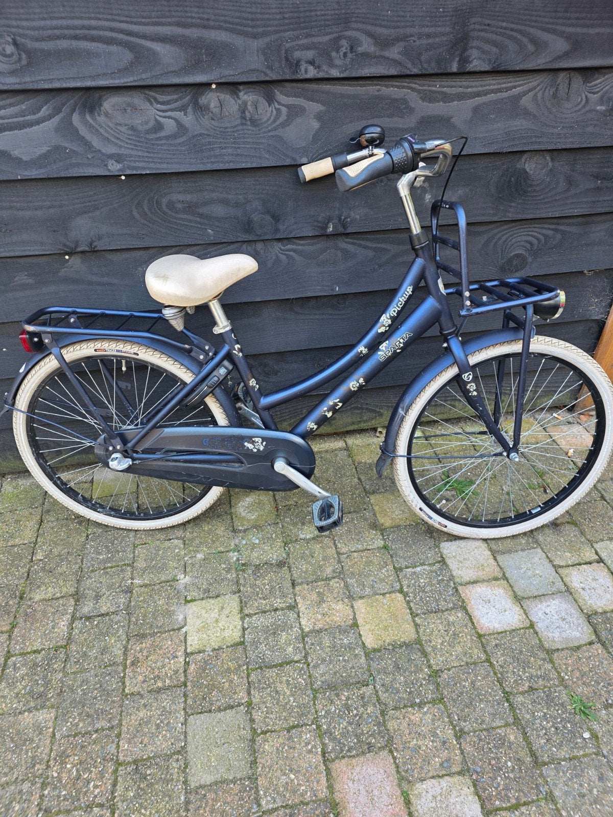 Sparta pick up  24 inch - Blauw met voordrager, Ophalen, Gebruikt, Sparta pickup, Terugtraprem