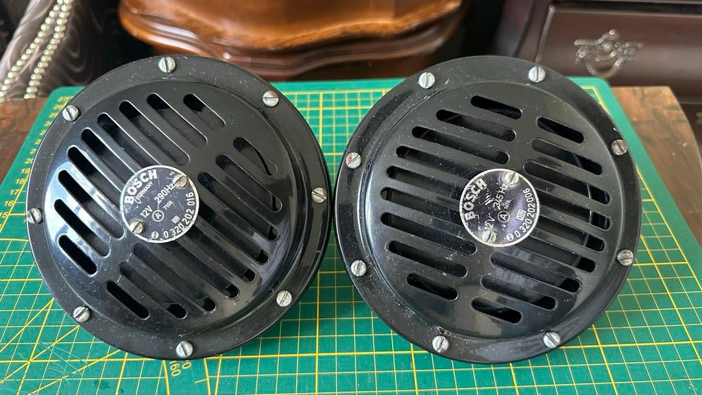 12V Bosch claxon 390Hz Porsche 356/911/912 / Mercedes, Ophalen of Verzenden, Nieuw, Porsche
