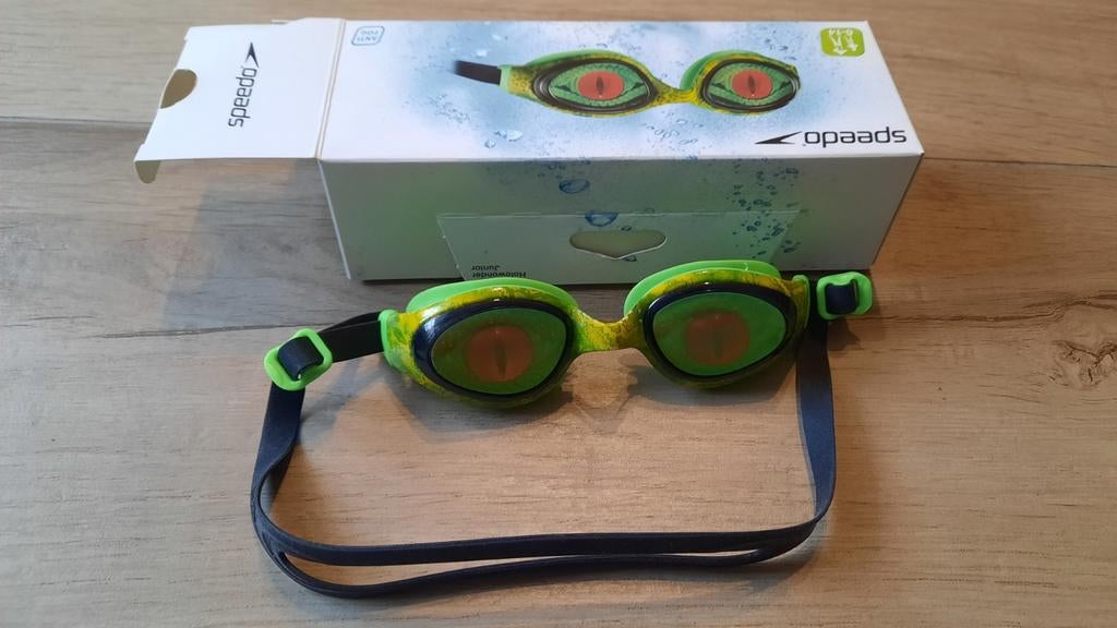 Speedo Duikbril Kind - Groen met ogen, Ophalen of Verzenden