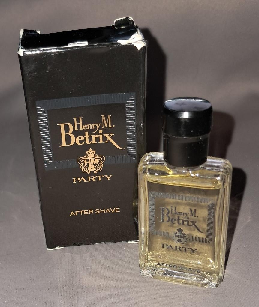 Parfum miniatuur Henry M betrix Party + doosje, Ophalen of Verzenden, Zo goed als nieuw, Miniatuur, Gevuld