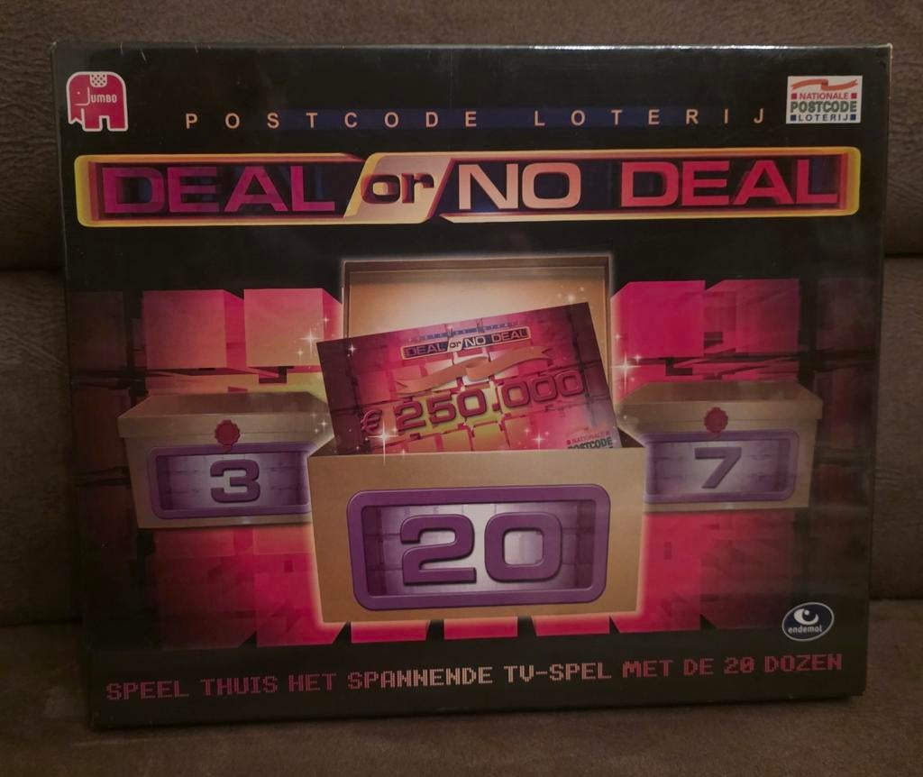 Deal or no Deal spel nieuw, Alle leeftijden, Ophalen of Verzenden, Nieuw in verpakking, Stand-up of Theatershow