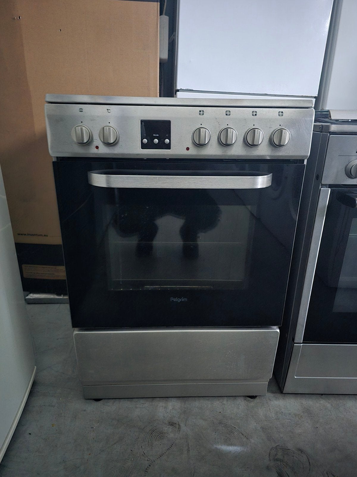 Keurig Pelgrim keramisch fornuis met elektrische oven!🚚✅️, Grill, Pelgrim, Zo goed als nieuw, Gas