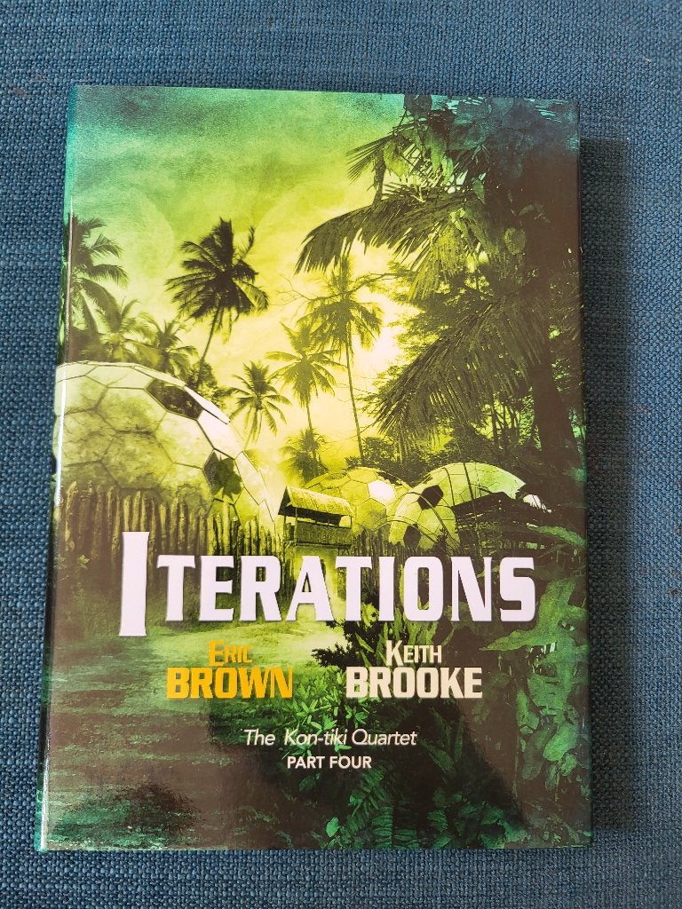 Eric Brown & Keith Brooke - Iterations (signed, numbered), Boeken, Ophalen of Verzenden, Zo goed als nieuw, Eric Brown & Keith Brooke