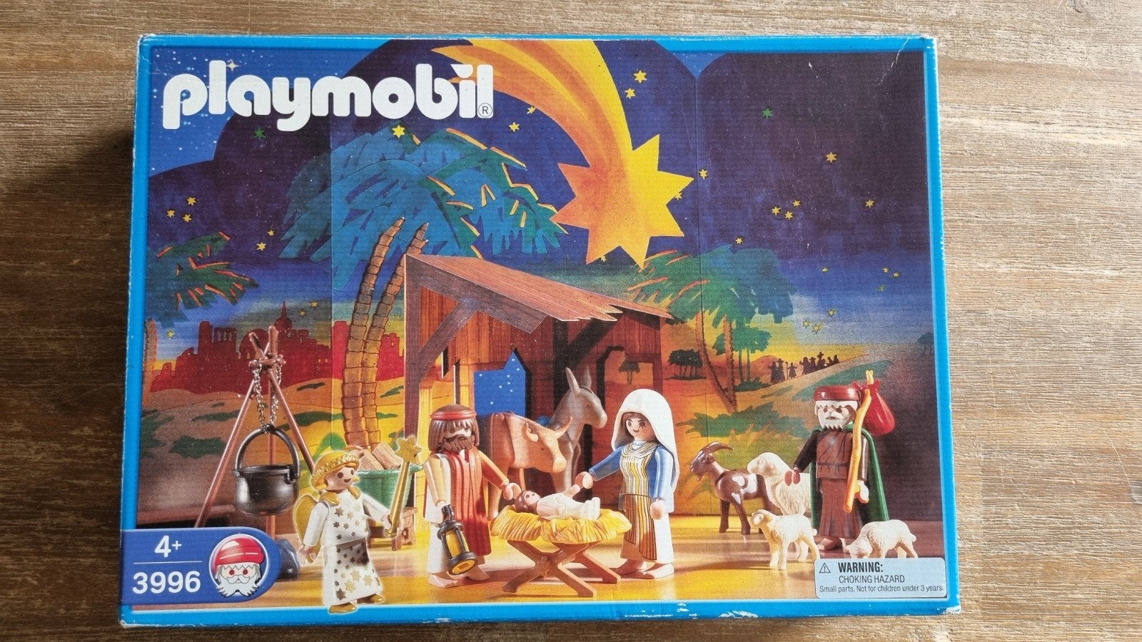 Playmobil Kerststal 3996 - Compleet in doos, 1x opgezet, Kinderen en Baby's, Complete set, Overige typen, Ophalen of Verzenden