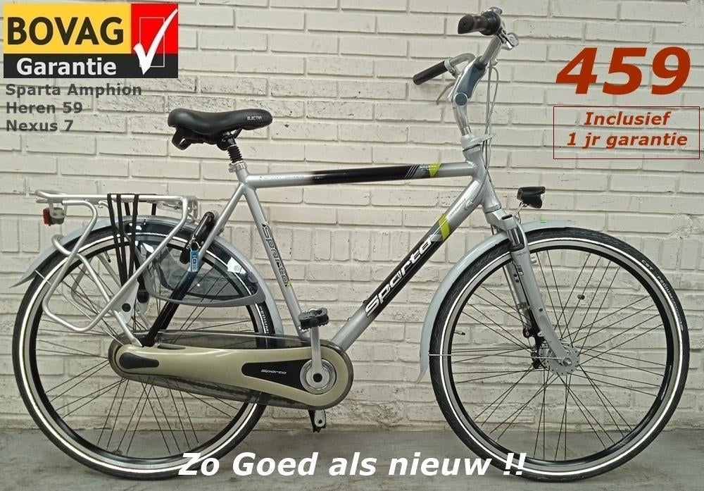 Zgan Gazelle - Batavus fietsen mét 1 jr volledige garantie, Ophalen, Versnellingen, Zo goed als nieuw, 57 tot 61 cm