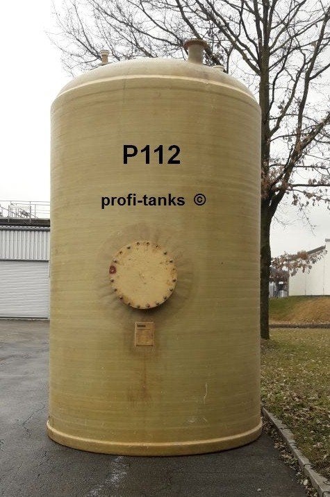 P112 opslagtank 20000L GFK polyestertank vlakbodem watertank, 150 liter of meer, Ophalen, Gebruikt, Kunststof