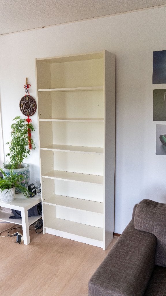 IKEA BILLY boekenkast wit | 80x28x202 cm, Ophalen, Met plank(en), Gebruikt, 200 cm of meer