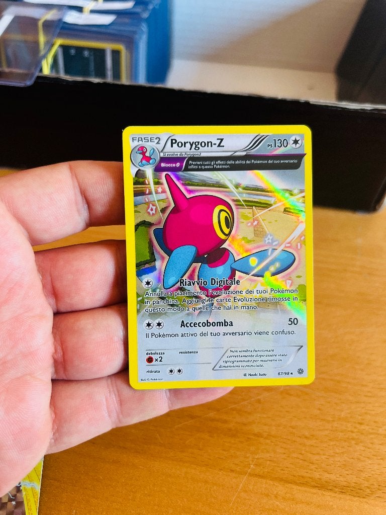 Porygon-Z 67/98 Holo Ancient Origins Pokemon, Verzenden, Zo goed als nieuw, Losse kaart, Foil