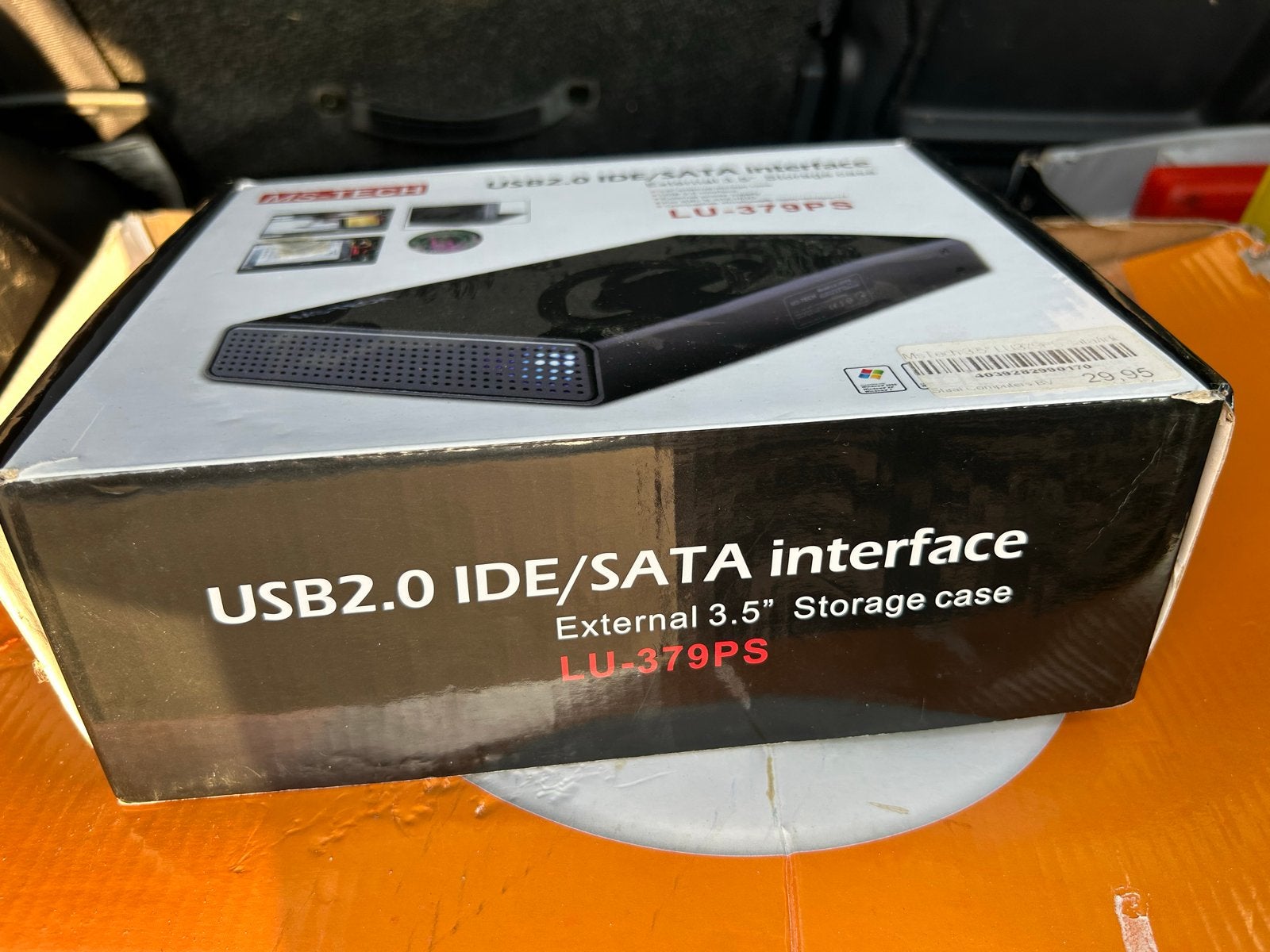 MS-TECH USB2.0 IDE/SATA interface Externe 3.5" Opslagkast, Server, HDD, Nieuw, Ophalen of Verzenden