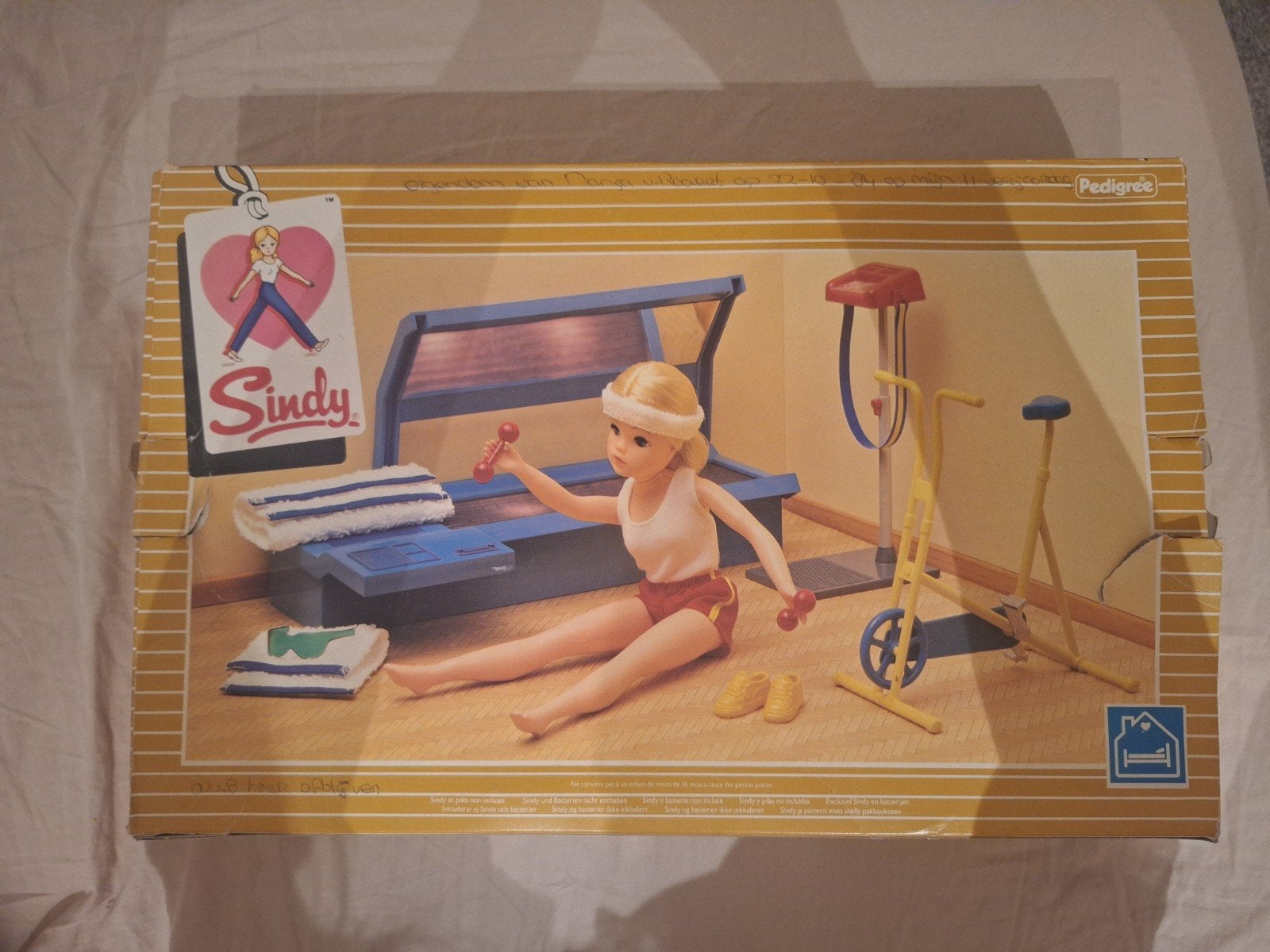 Sindy vintage sportstudio Keep Fit, Ophalen of Verzenden, Gebruikt