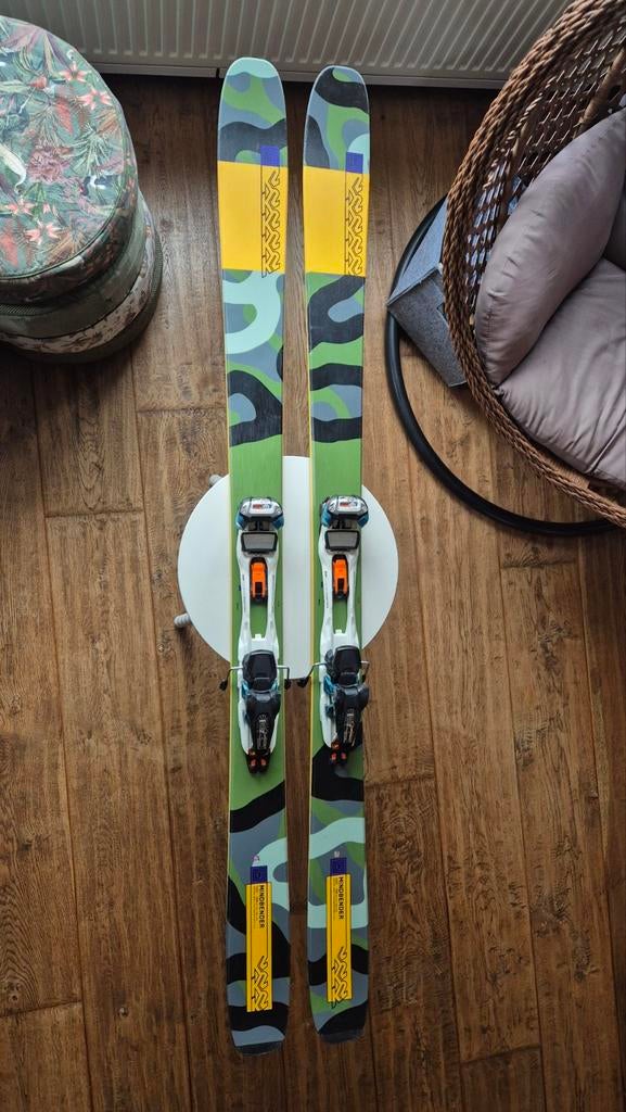 Freeride k2 mindbender 106c '24 189cm met tourski bindingen, 180 cm of meer, Zo goed als nieuw, Ski's, Ophalen