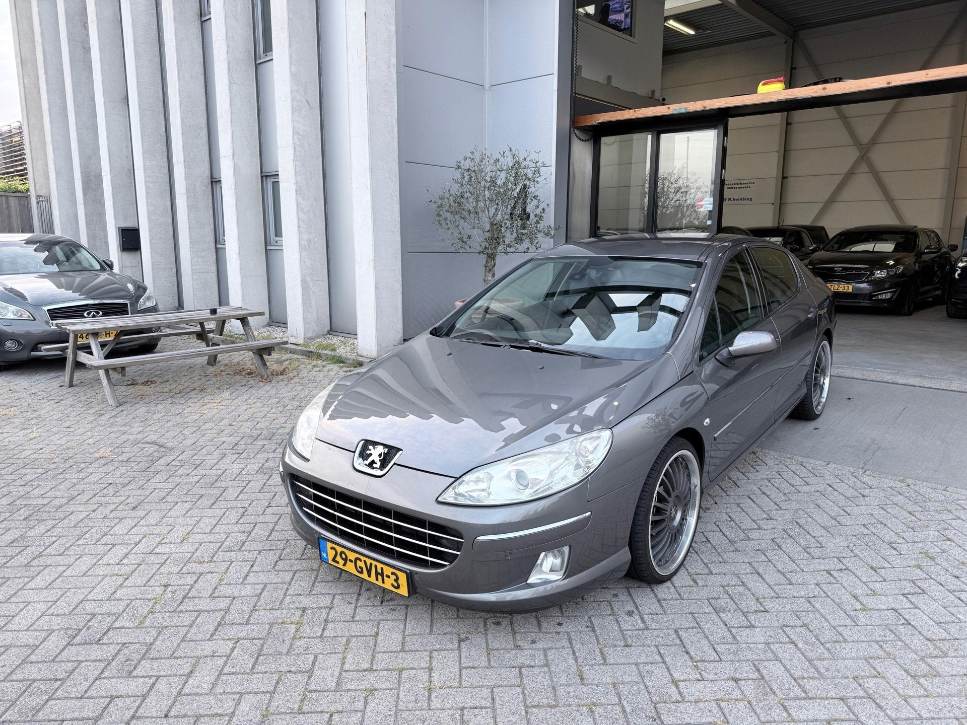 Peugeot 407 2.0 ST Pack FACELIFT! 19INCH! CLIMA! CRUISE! INR, Voorwielaandrijving, 745 kg, Stof, Zwart
