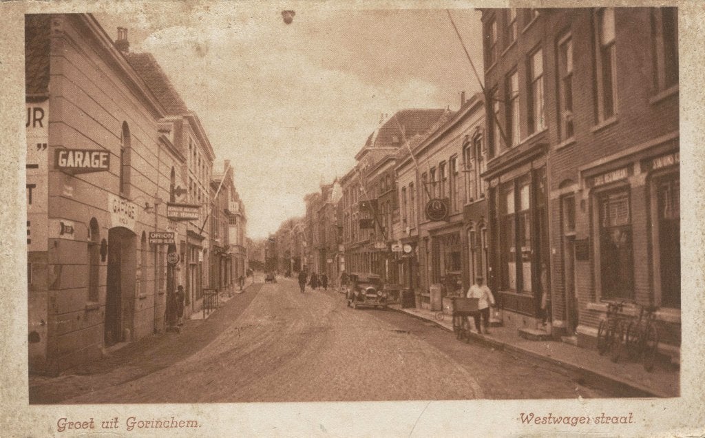 Gorinchem Groet uit Westwagenstraat   Nauta A 2749, Verzenden, 1920 tot 1940, Ongelopen, Zuid-Holland