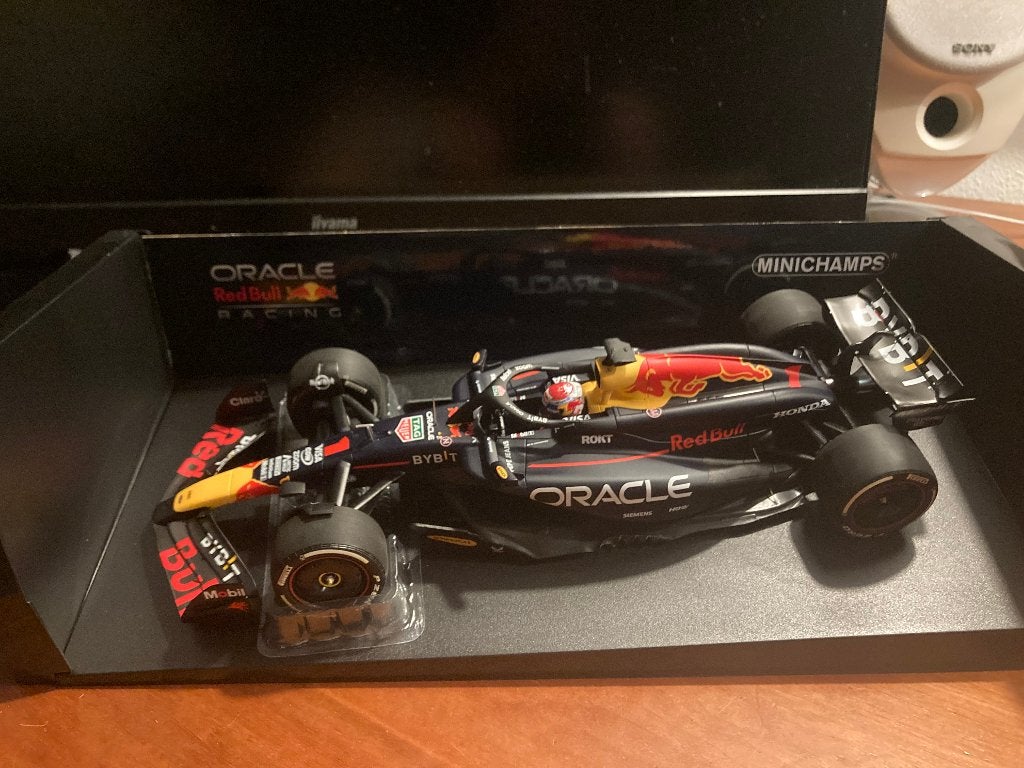 Verstappen RB20 Limited 580 pcs, Ophalen of Verzenden, Nieuw, Auto, MiniChamps