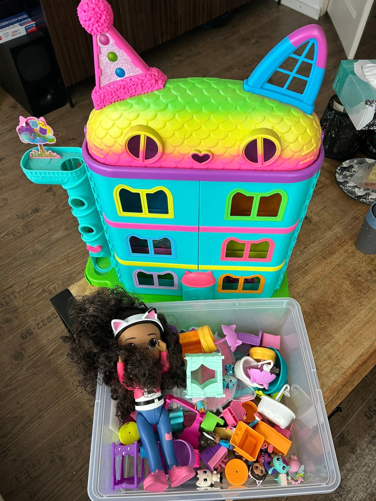 Gaby’s poppenhuis compleet, Ophalen of Verzenden, Zo goed als nieuw