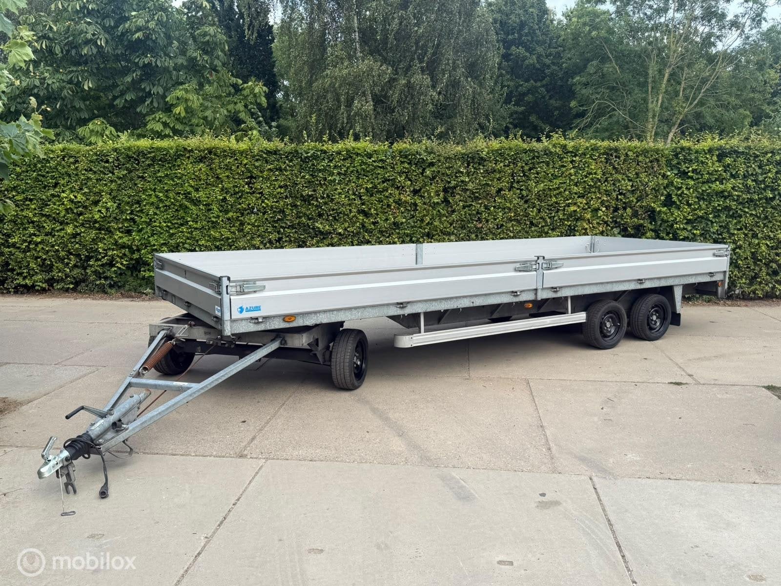 Hapert schamelwagen, 605x200cm, 3500kg nette staat!, Gebruikt