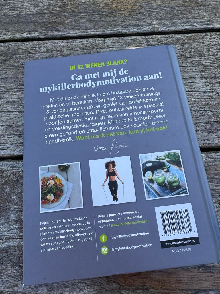 Fajah Lourens Killerbody Dieet: Slank in 12 weken, Boeken, Ophalen of Verzenden, Gelezen, Dieet en Voeding