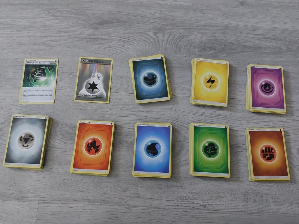 324 energy cards!, Ophalen, Zo goed als nieuw, Overige typen