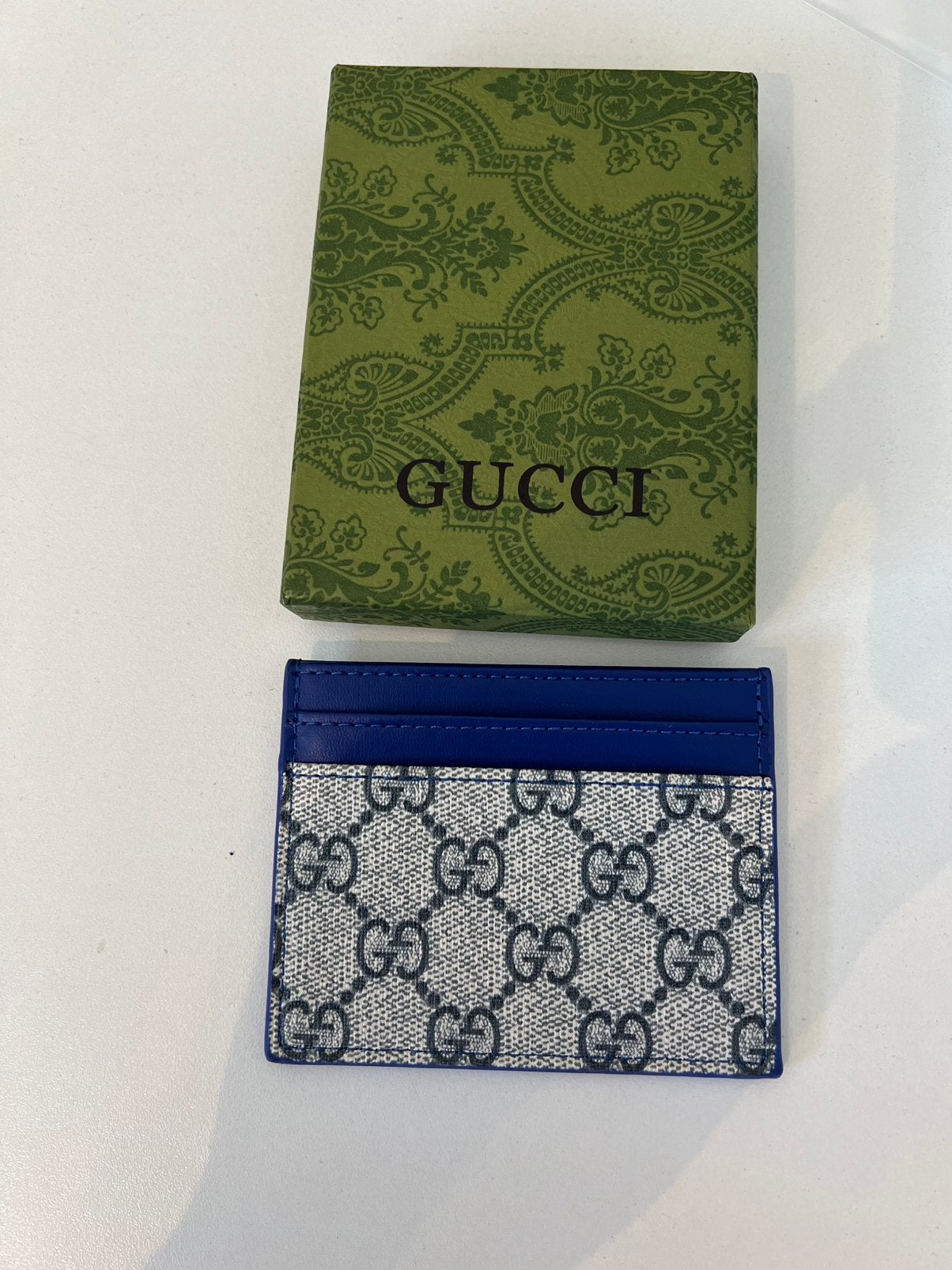 Nieuwe gucci portemonnee met doos, Ophalen of Verzenden, Nieuw, Blauw