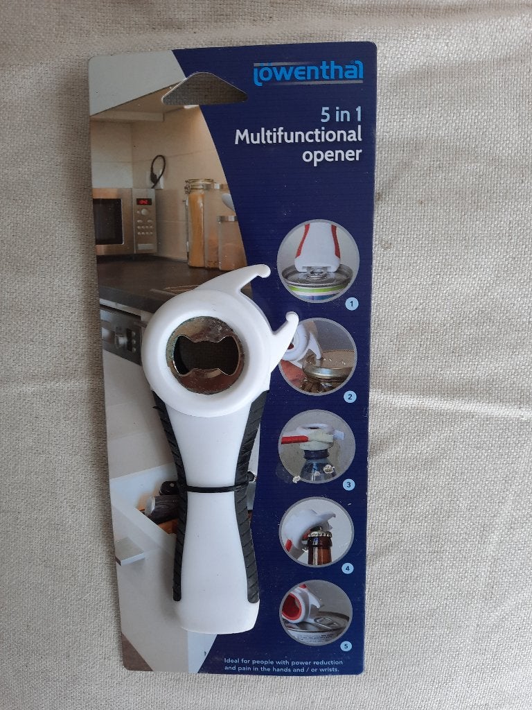 LOWENTHAL opener 5-in-1 - Opener - Ergonomisch, Ophalen of Verzenden