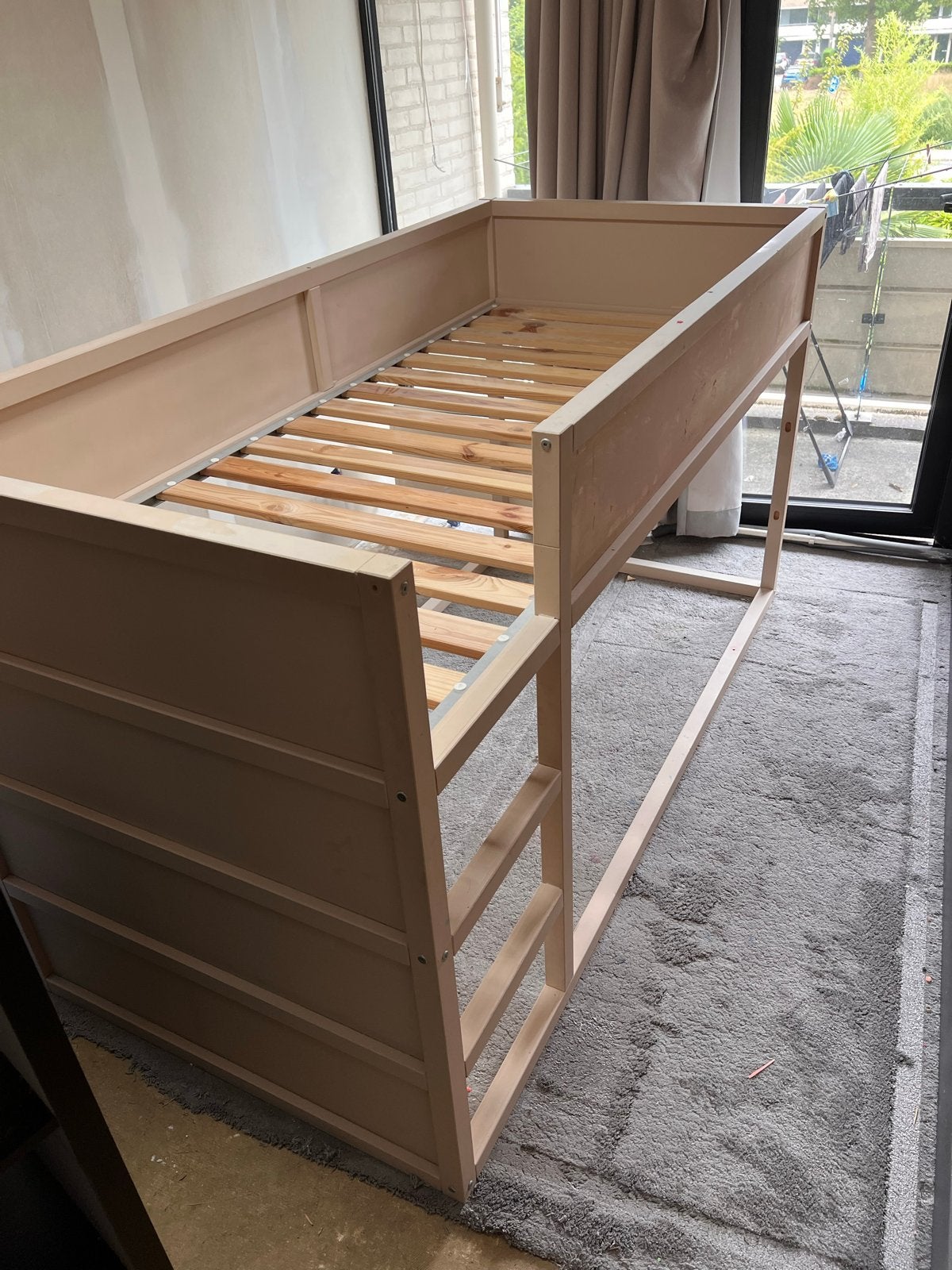 IKEA Kura bed / ombouwbed / halfhoogslaper / kinderbed, Ophalen, Gebruikt, 90 cm, Eenpersoons