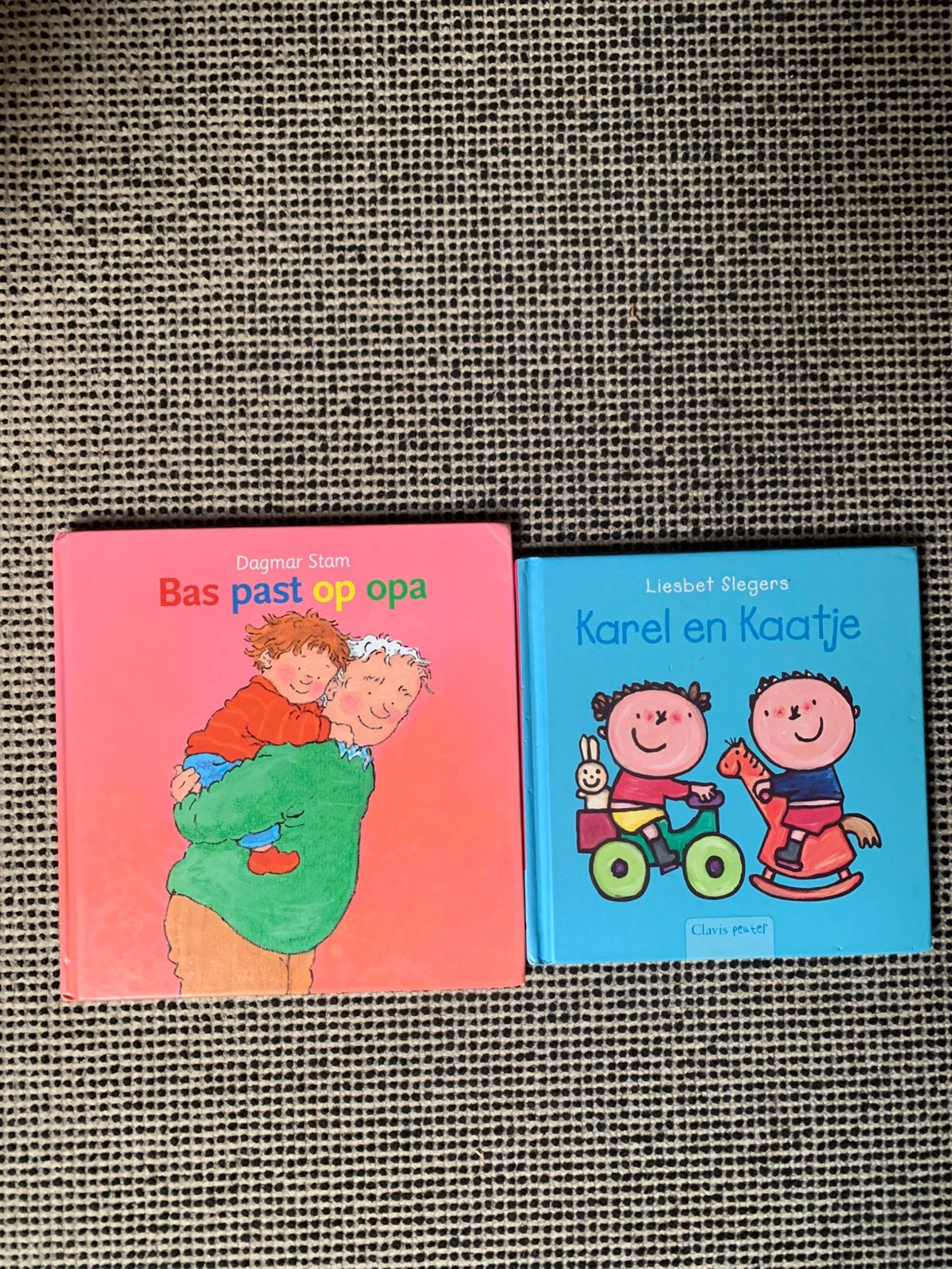 Dagmar Stam en Liesbet Slegers( Karel en Kaatje) boeken, Boeken, Ophalen of Verzenden, Zo goed als nieuw, 3 tot 4 jaar