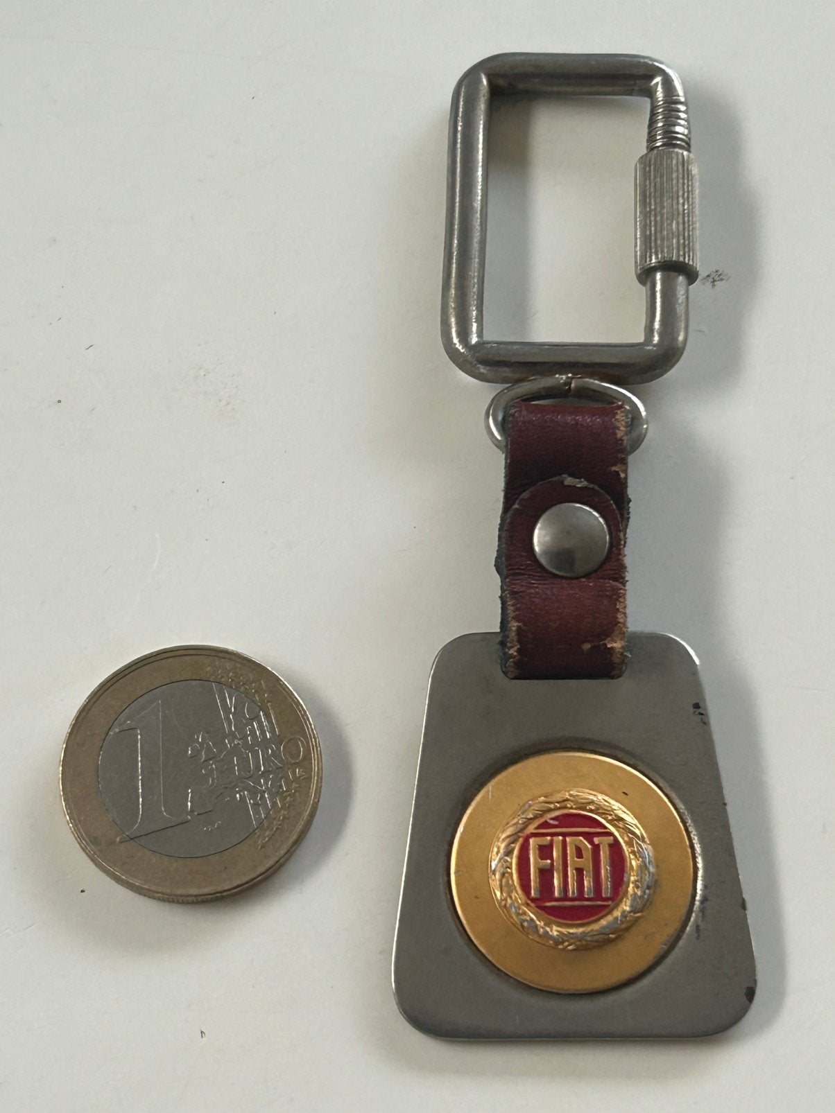Originele FIAT sleutelhanger - jaren 60 en jaren 70, Ophalen of Verzenden, Gebruikt, Merk