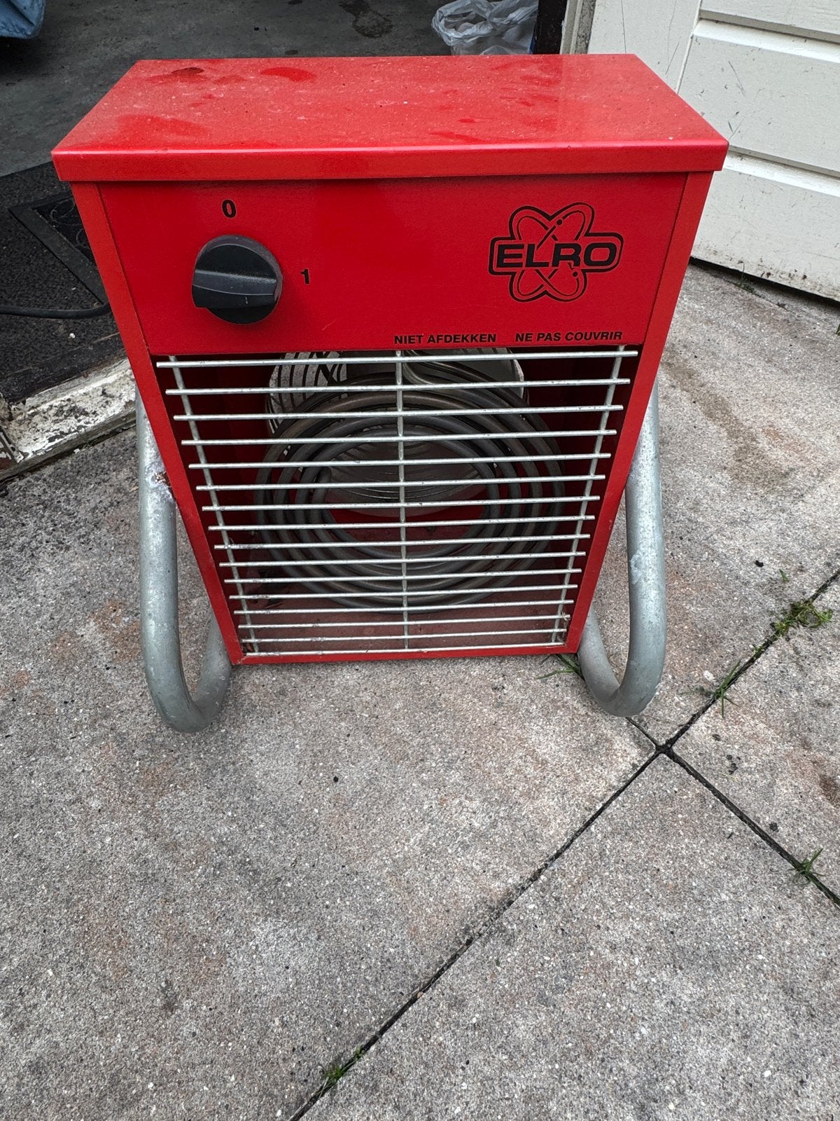 ELRO Elektrische Kachel 3kW - Krachtige Verwarming, Ophalen, Gebruikt, Overige soorten, Elektrisch