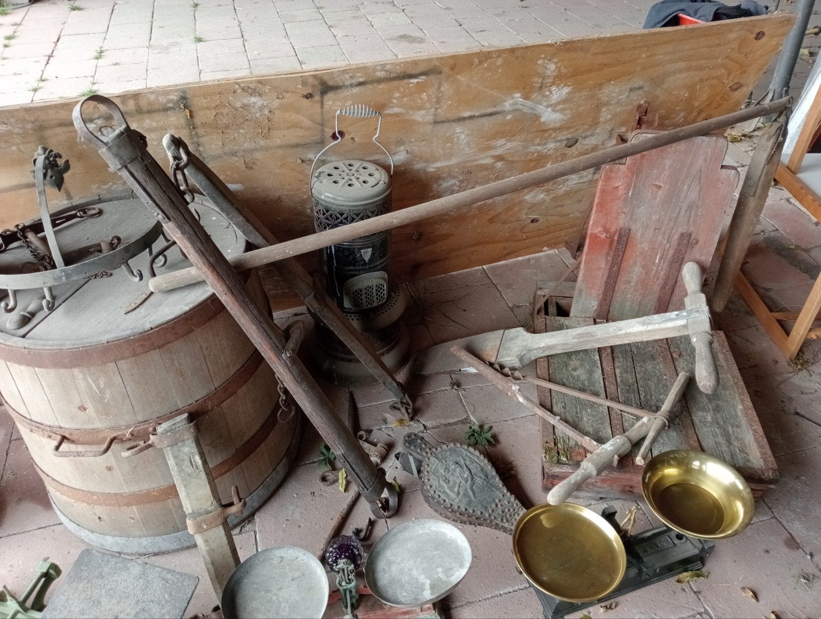 Diverse oude spullen en antiek, Ophalen of Verzenden