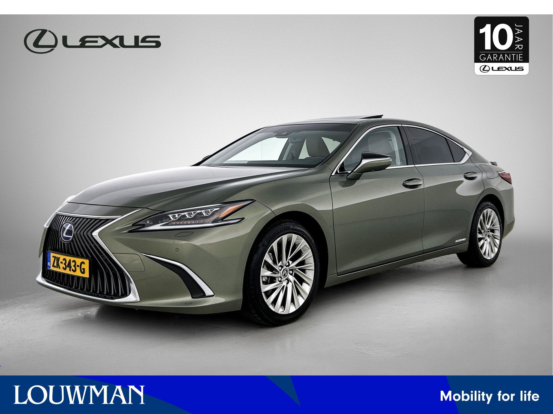 Lexus ES 300h Executive Line | Schuif/Kantel Dak | Blind Spo, Auto's, Gebruikt, 4 cilinders, 1655 kg, Bedrijf