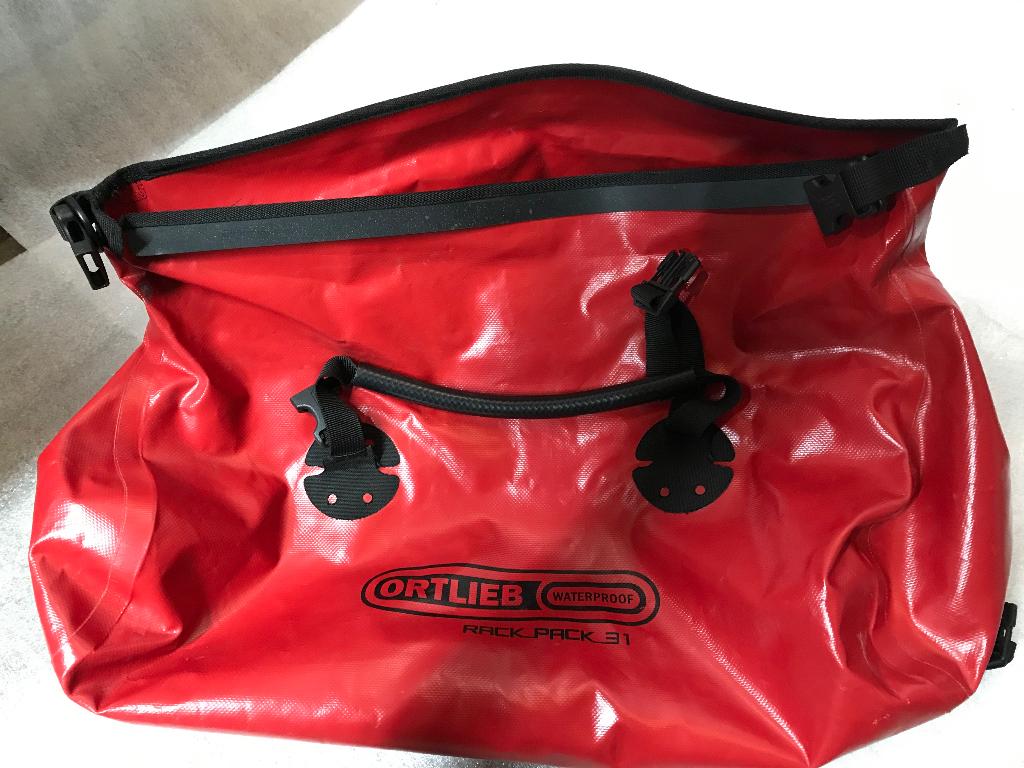 Ortlieb Rackpak 31 L met 4 fietstassen, Fietsen en Brommers, Fietsaccessoires | Fietstassen, Ophalen of Verzenden, Gebruikt, Ortlieb
