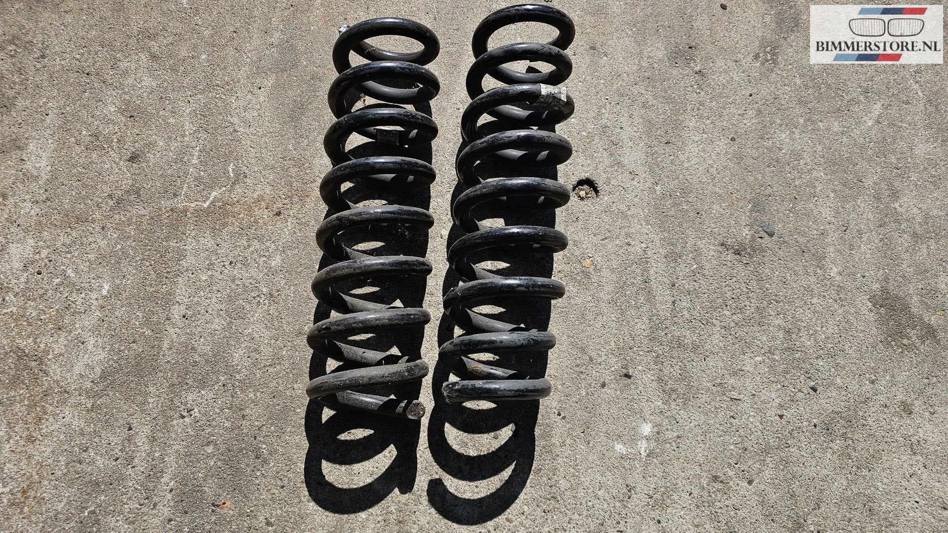 Spiraalveren set achterzijde BMW 4 serie F32, Gebruikt, -, -, Ophalen of Verzenden