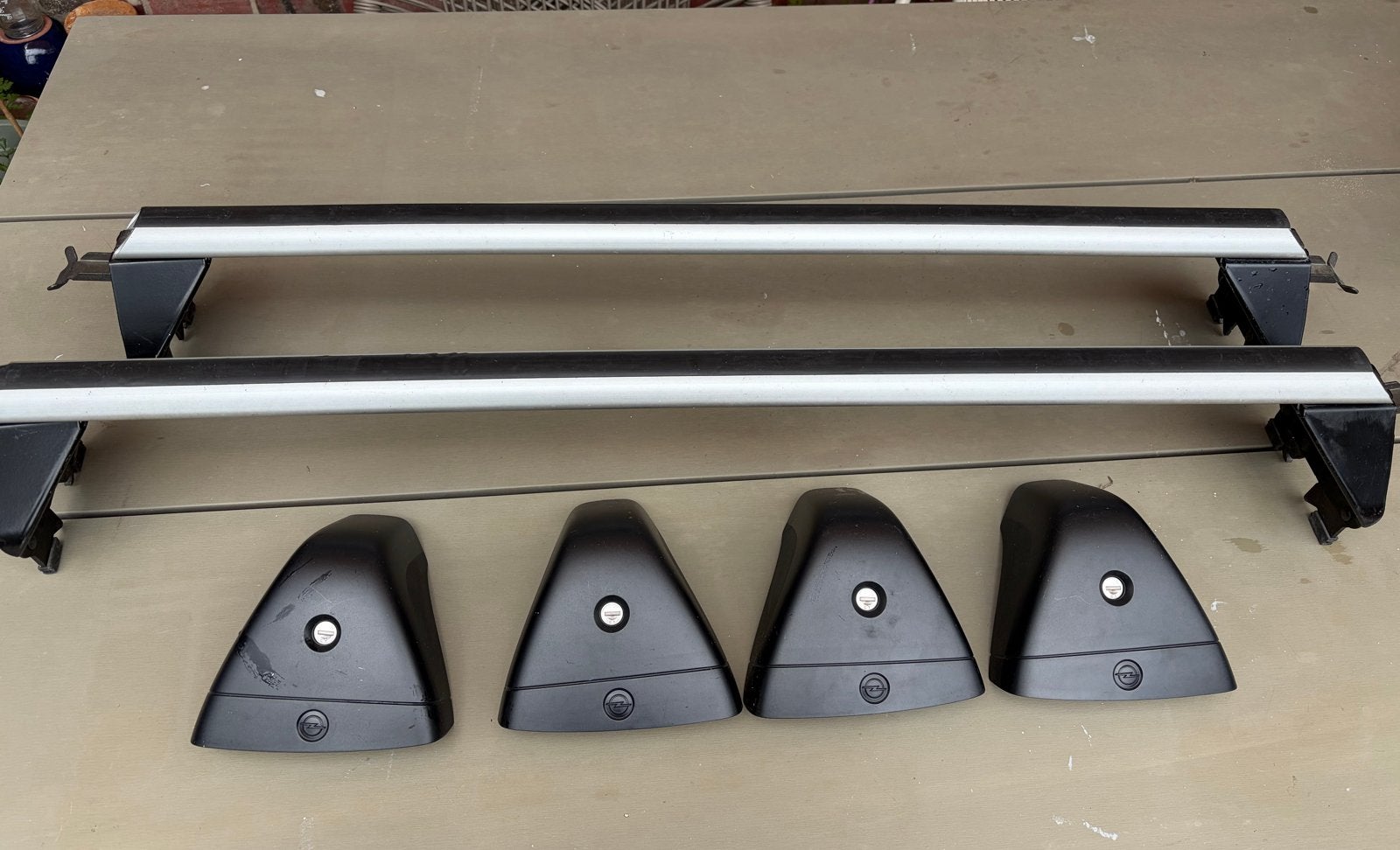 Opel dakdragers, Ophalen, Gebruikt