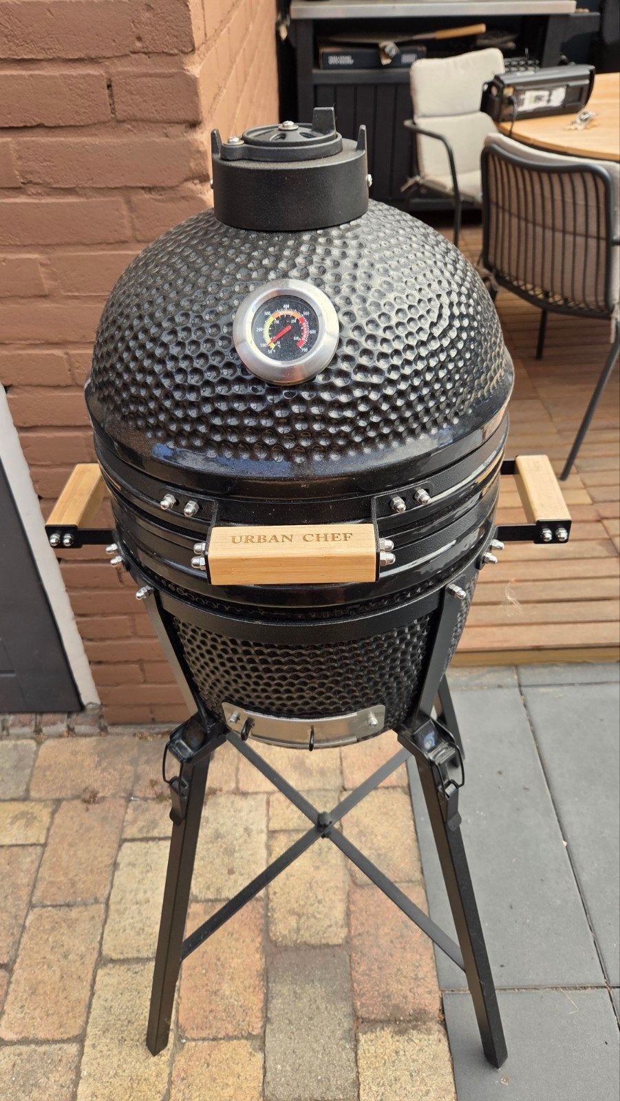 Kamado Urban Chef Compact bbq, Ophalen, Gebruikt, Intratuin