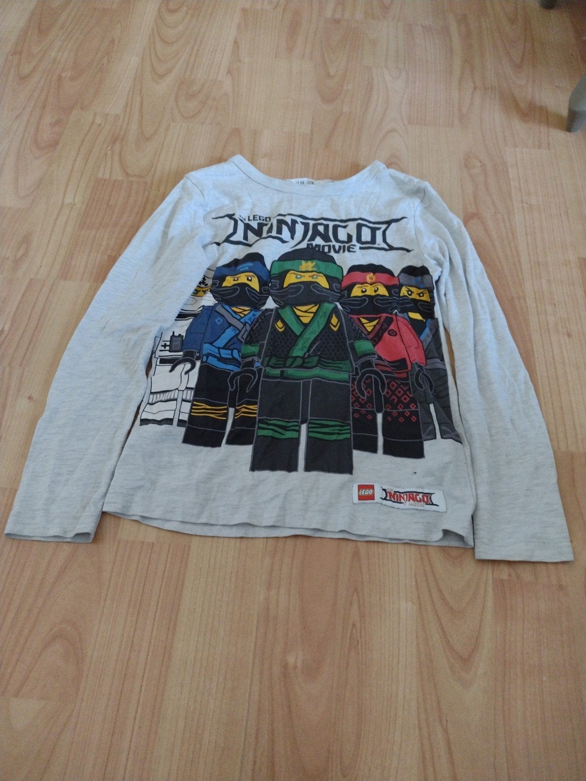 2x LEGO Ninjago Longsleeves - Maat 122/128, Ophalen, Gebruikt, LEGO Ninjago, Jongen