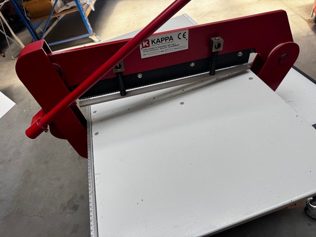 Textiel snijmachine stoffen kartel snijder, Ophalen, Zo goed als nieuw, Overige typen