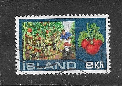 IJsland,mi.465, gestempeld, Verzenden, IJsland, Gestempeld