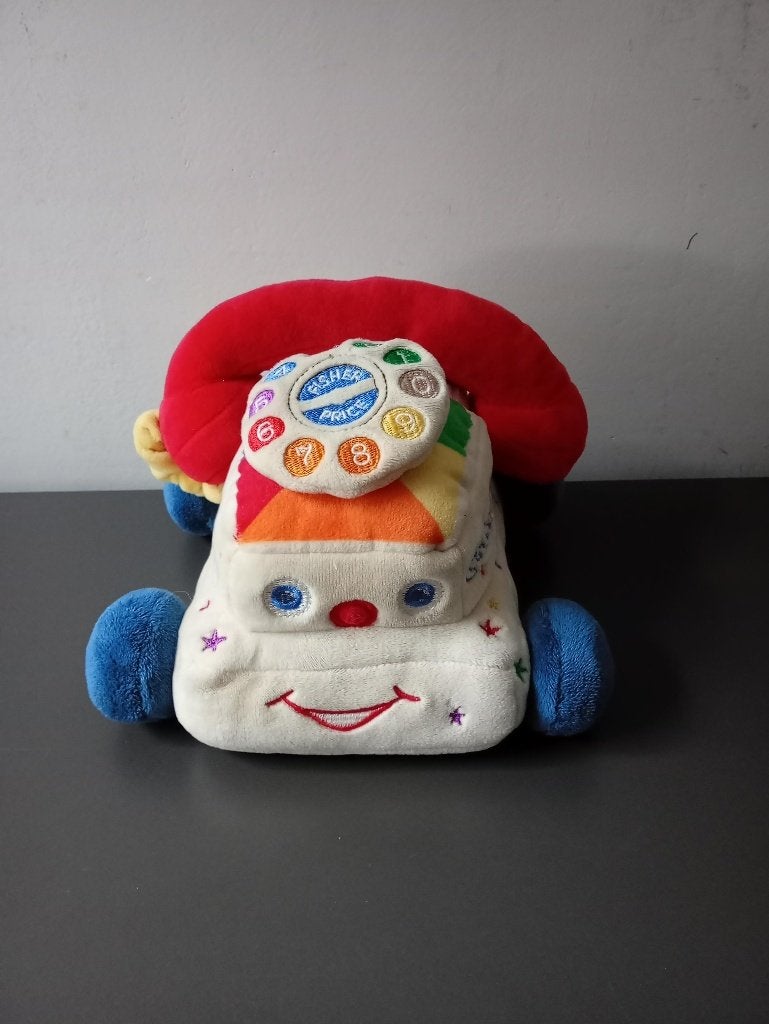 Fisher Price Laugh & Learn pluchen speelgoedtelefoon, Kinderen en Baby's, Speelgoed | Fisher-Price, Ophalen of Verzenden, Gebruikt