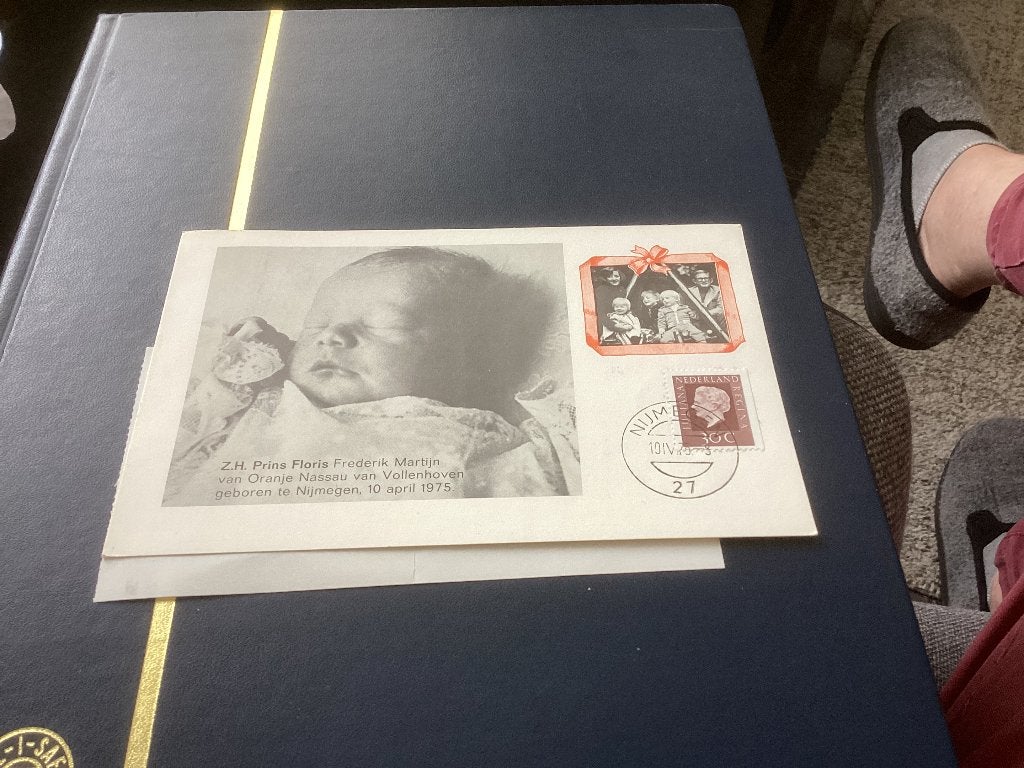 No3584 Kaart koninklijk Nijmegen 10 april 1975 Nederland jaa, Postzegels en Munten, Postzegels | Eerstedagenveloppen, Ophalen of Verzenden