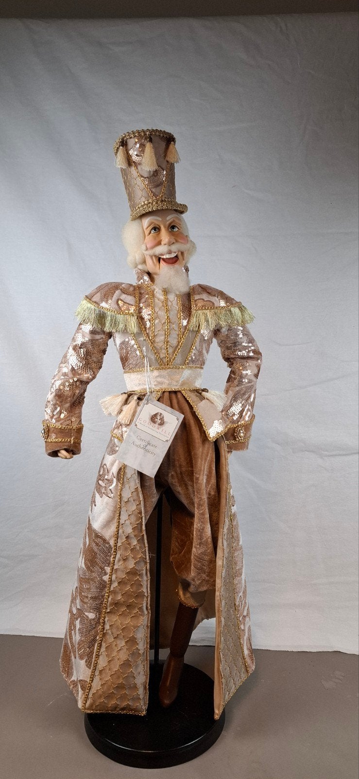 Goodwill pop / notenkraker man 86 cm, Diversen, Kerst, Ophalen, Zo goed als nieuw