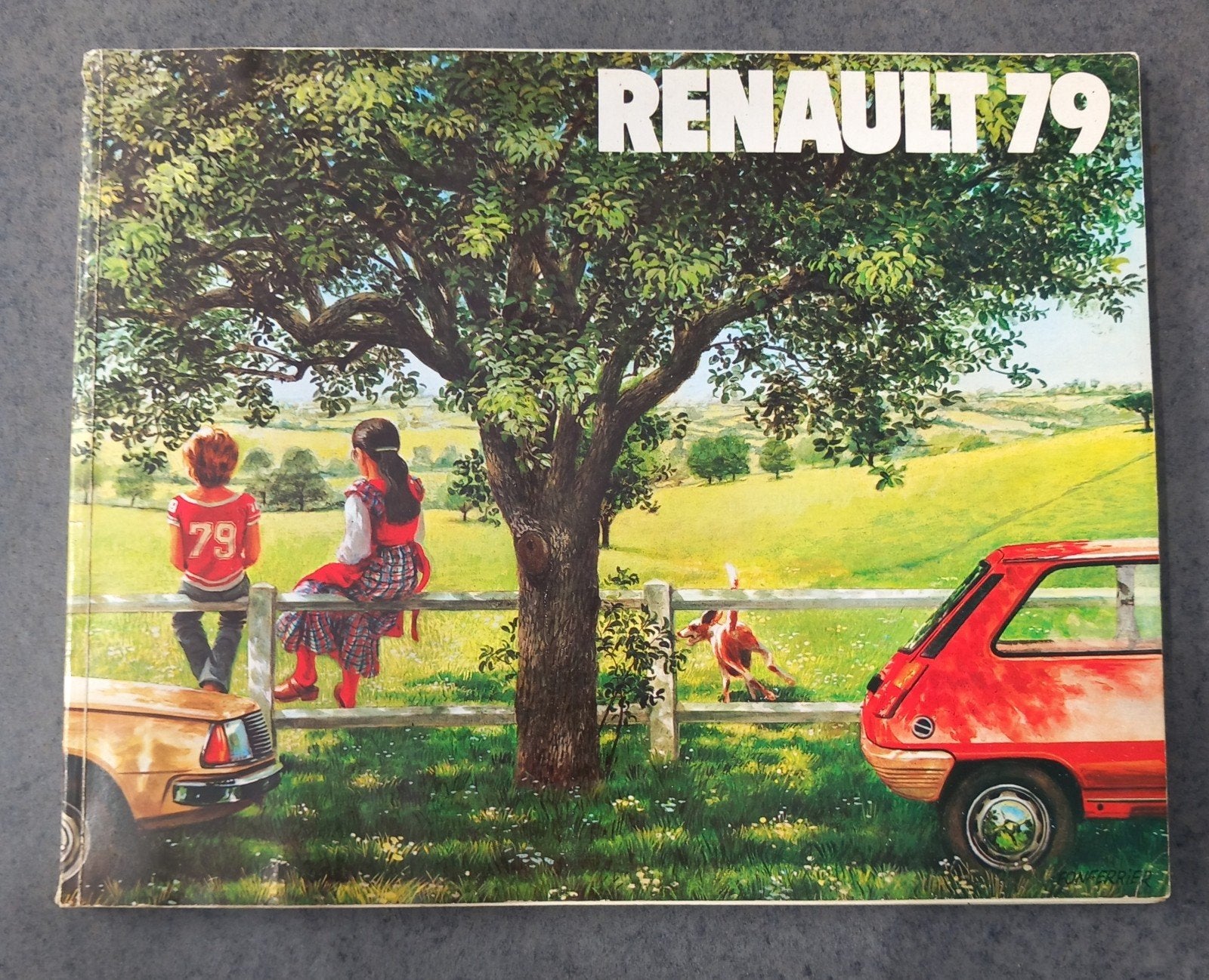 Renault Jaarboek 1979 - Originele Brochure, Ophalen of Verzenden, Gelezen, Renault, Renault