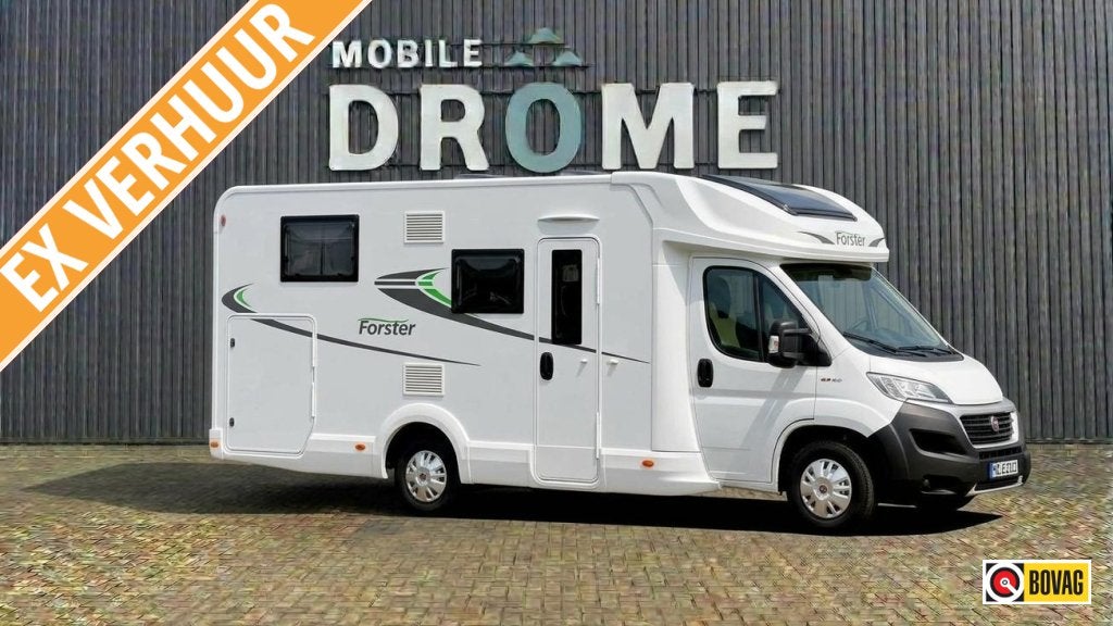 Forster T699 EB ACTIE, Caravans en Kamperen, Overige merken, Ringverwarming, 6 tot 7 meter, Bedrijf