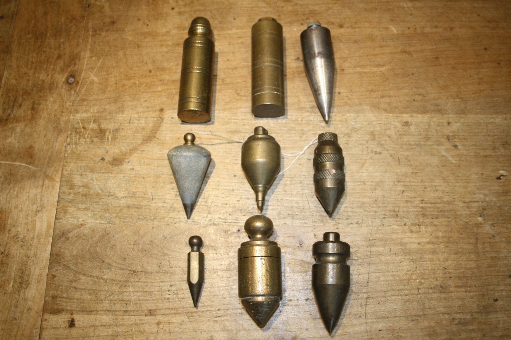 Schietlood verzameling diverse, schietloodjes, Ophalen of Verzenden